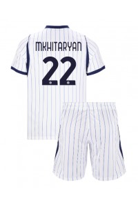 Inter Milan Henrikh Mkhitaryan #22 Babyklær Borte Fotballdrakt til barn 2026-27 Korte ermer (+ Korte bukser)